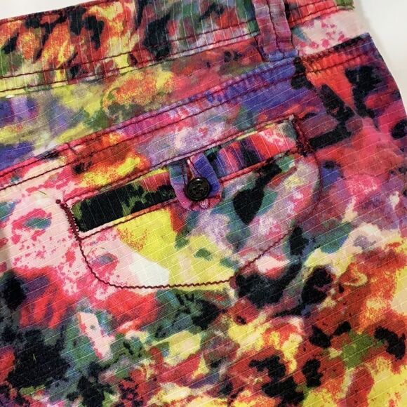 Calvin Klein Jeans Multi-Colour Tie Dye Shorts - Picture 5 of 7